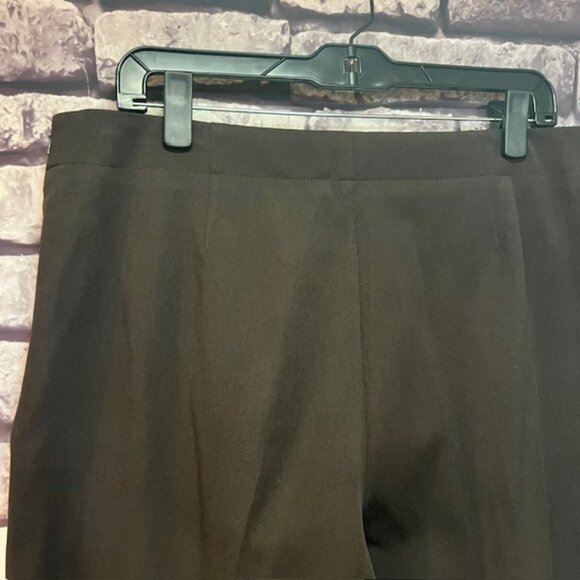 Talbots Brown Classic Slim Fit Dress Pants Size 14 - Picture 7 of 9